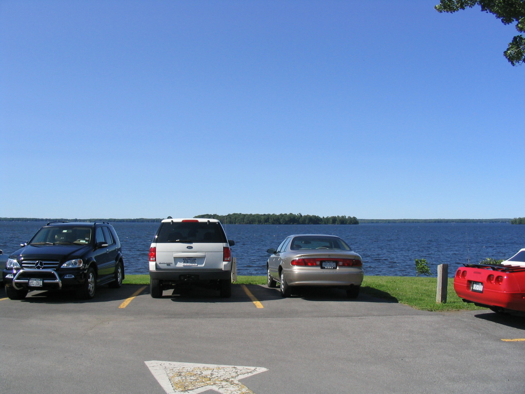 Boats on Oneida Lake near Cicero, New York