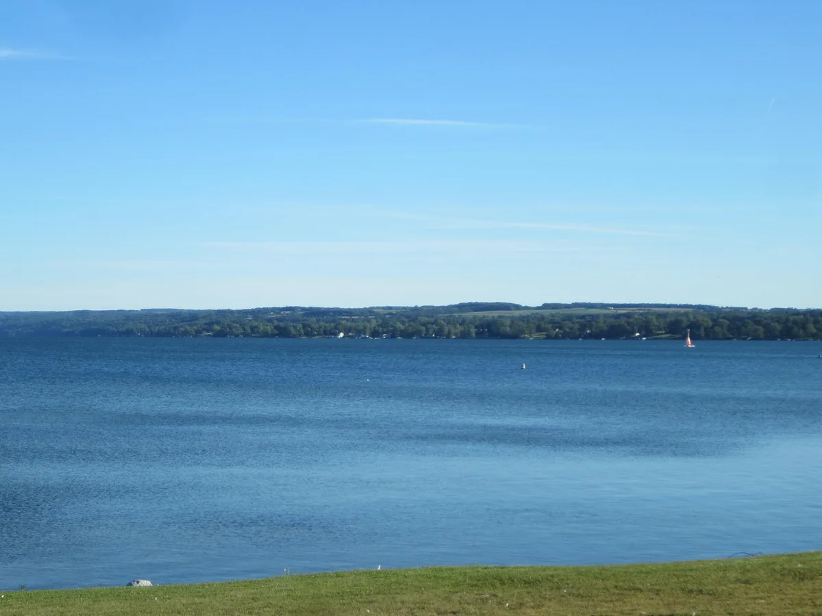 Owasco Lake viewed from Emerson Park near Auburn