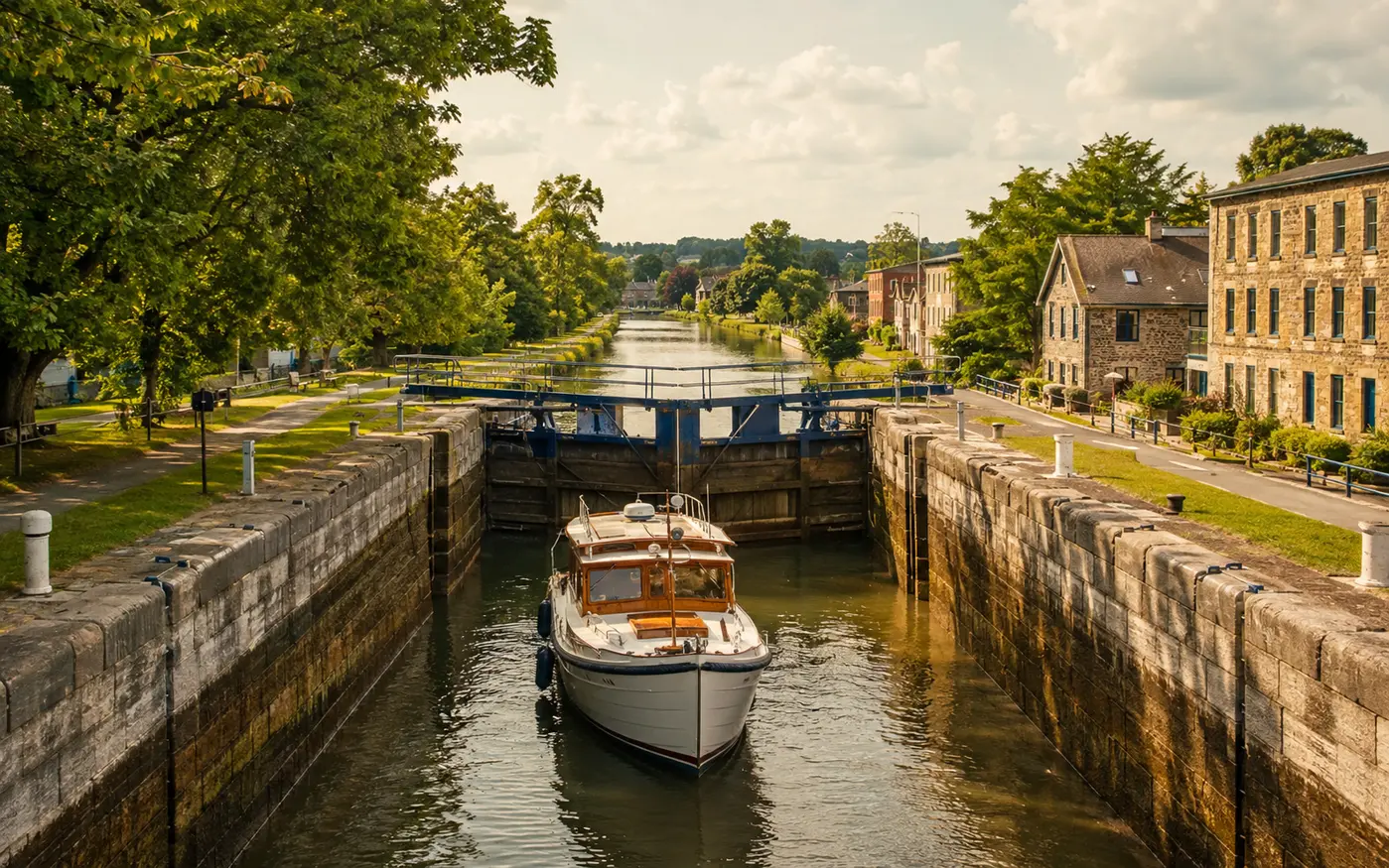 Erie Canal boating destination